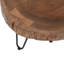Aala Finished Solid Wood Accent Stool