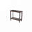 Patio Console  Table with Rectangular Top,Open Shelf