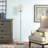 Frieda 54.5'' Torchiere Floor Lamp-2022781525-2014879599