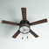 Althelia 52 W 5 - Blade Standard Ceiling Fan with Pull Chain and Light Kit Included