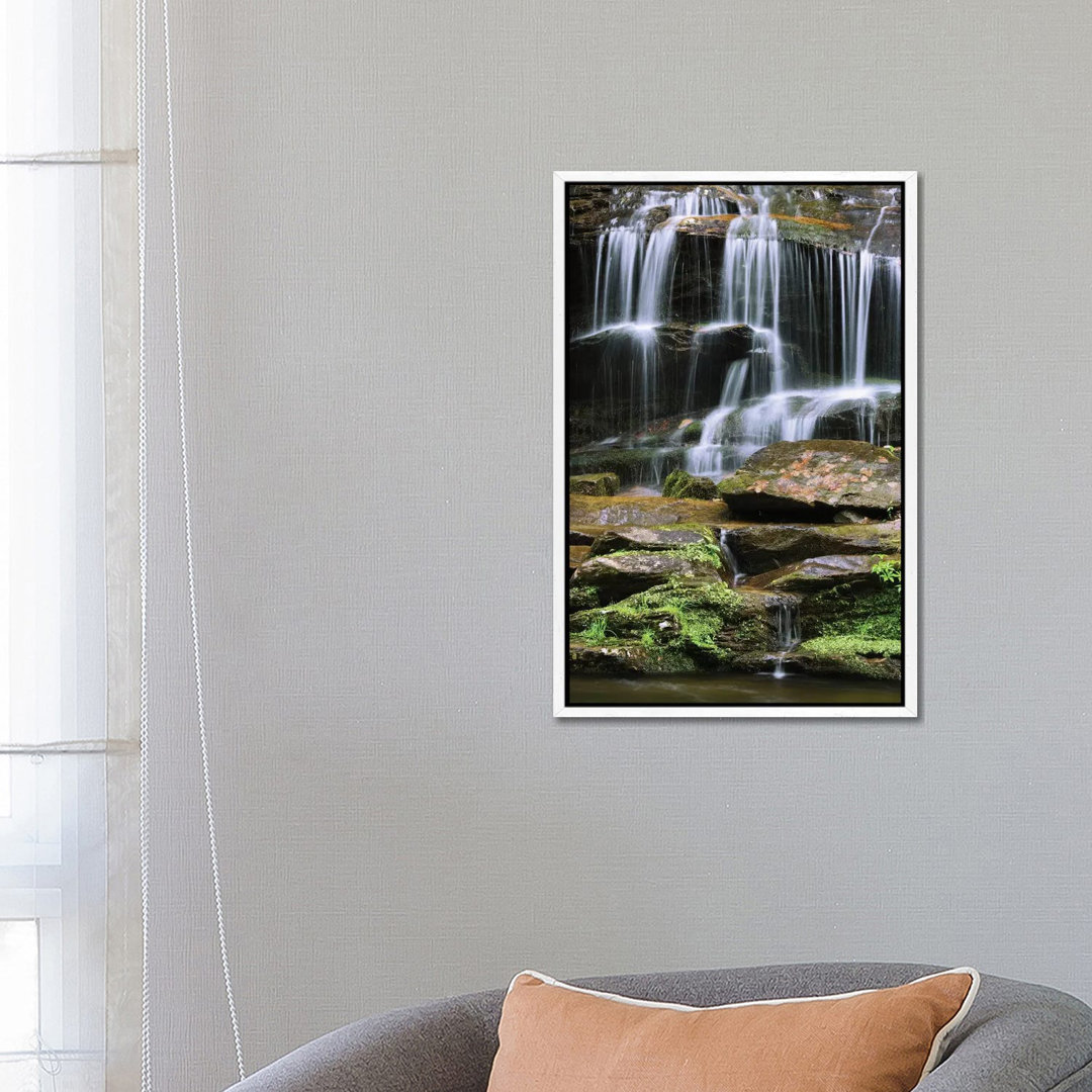 USA, Tennessee, Great Smoky Mountains National Park. Wasserfall. von Jaynes Gallery - Gallery-Wrapped Canvas Giclée on C...