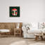 Conception d'art sur toile Stupell Industries par Champignons rouges et fougères par Paul Brent-91306195