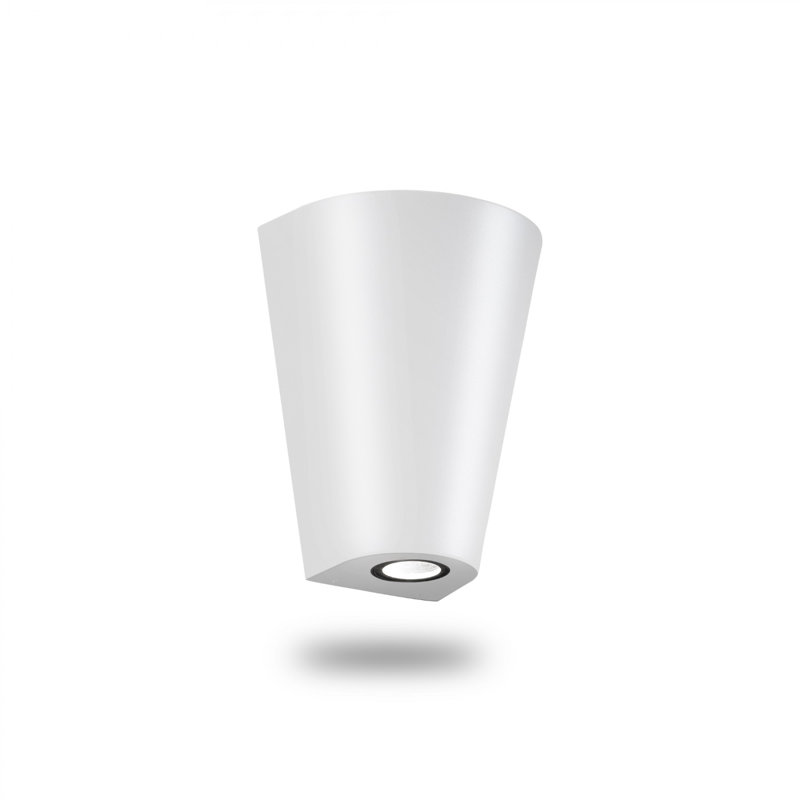 Caulders 2 - Bulb 39.62cm H Outdoor Flush Mount, White