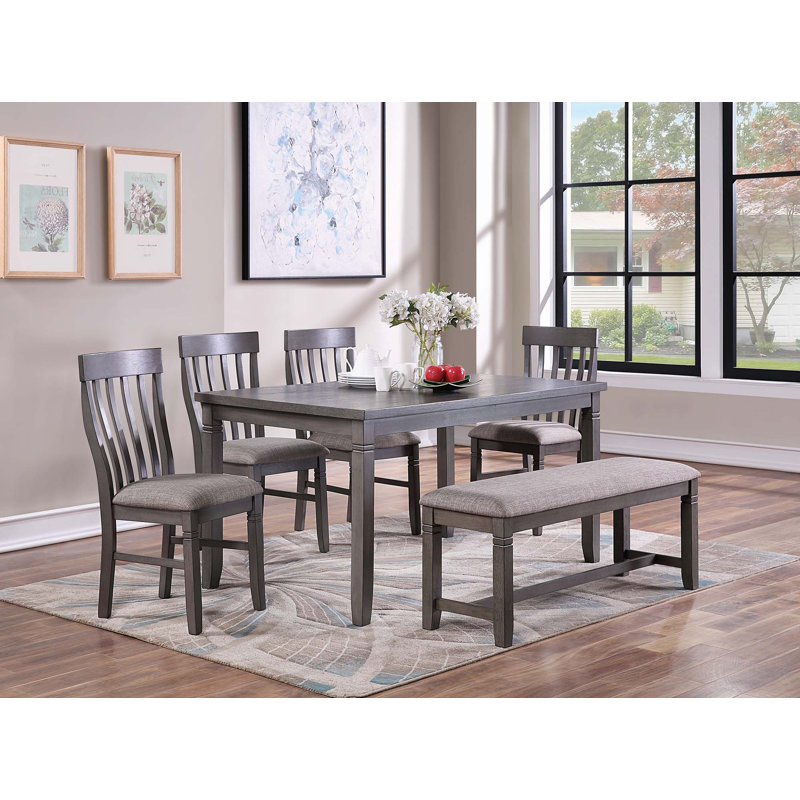 6 - Person Four Leg Dining Set