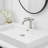 Single-Hole 2-handle Bathroom Faucet with Drain Assembly-94339879