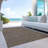  Machine Washable Indoor/Outdoor Chayden ACN1021 Taupe Rug-1692345409