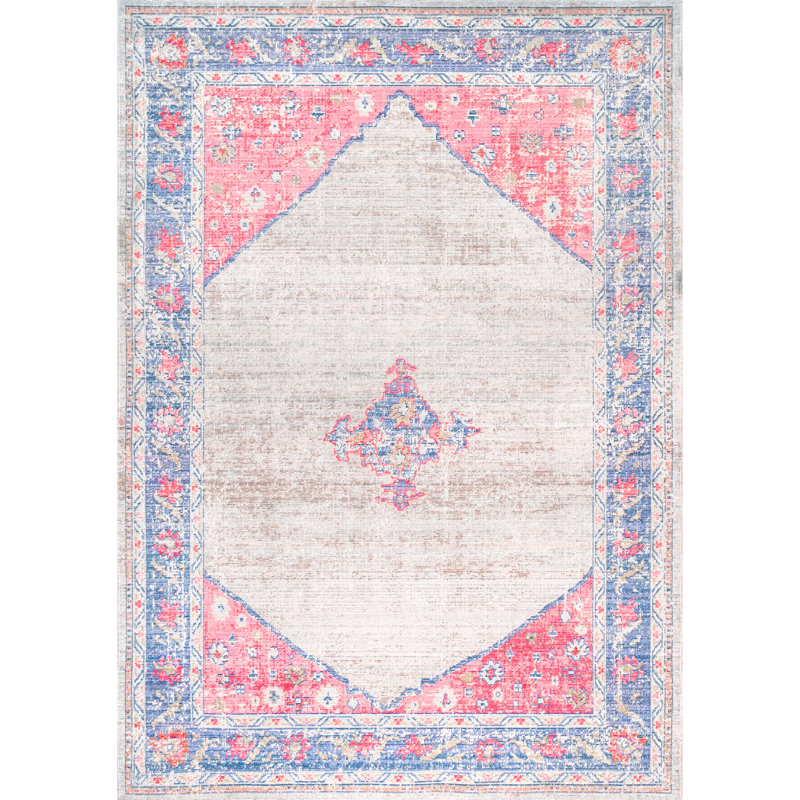 Stanardsville Oriental Indoor Rug, Rectangle 4' 3" x 6' 6"
