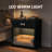 Gabbey Oversized LED Nightstand with Pet Cubby