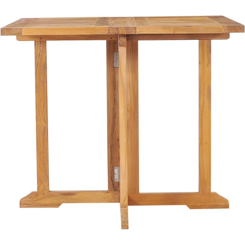 Warren Square Teak Folding Outdoor Dining Table , 35'' in. W 35'' in. D