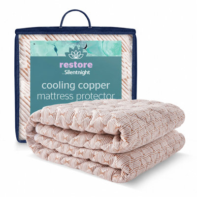 Silentnight Restore Cooling Copper Extra Full Mattress Protector