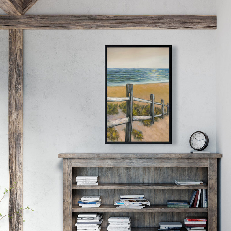 «Quiet Seaside» sur toile, H 36 po x l 24 po