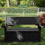 70 gallons Banc de rangement durable en résine robuste pour l'extérieur-122080397-133435530