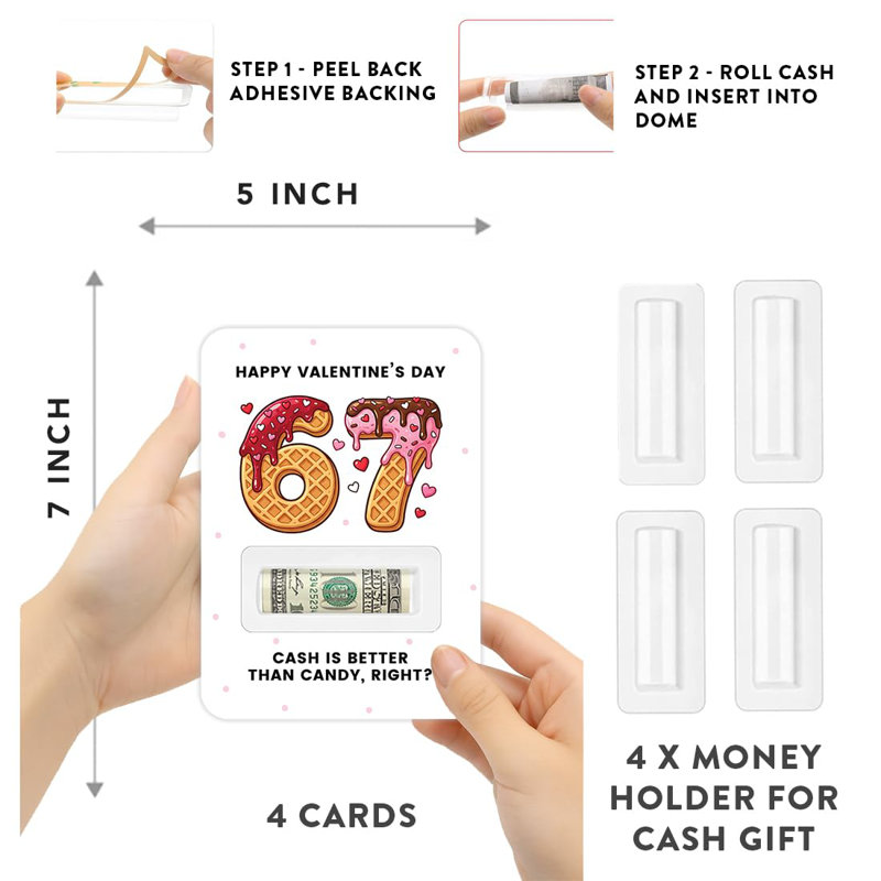 Porte-monnaie Koyal Wholesale 4Pk 6-7 Valentine