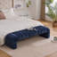 Banc de lit en chenille sans accoudoirs-776241479
