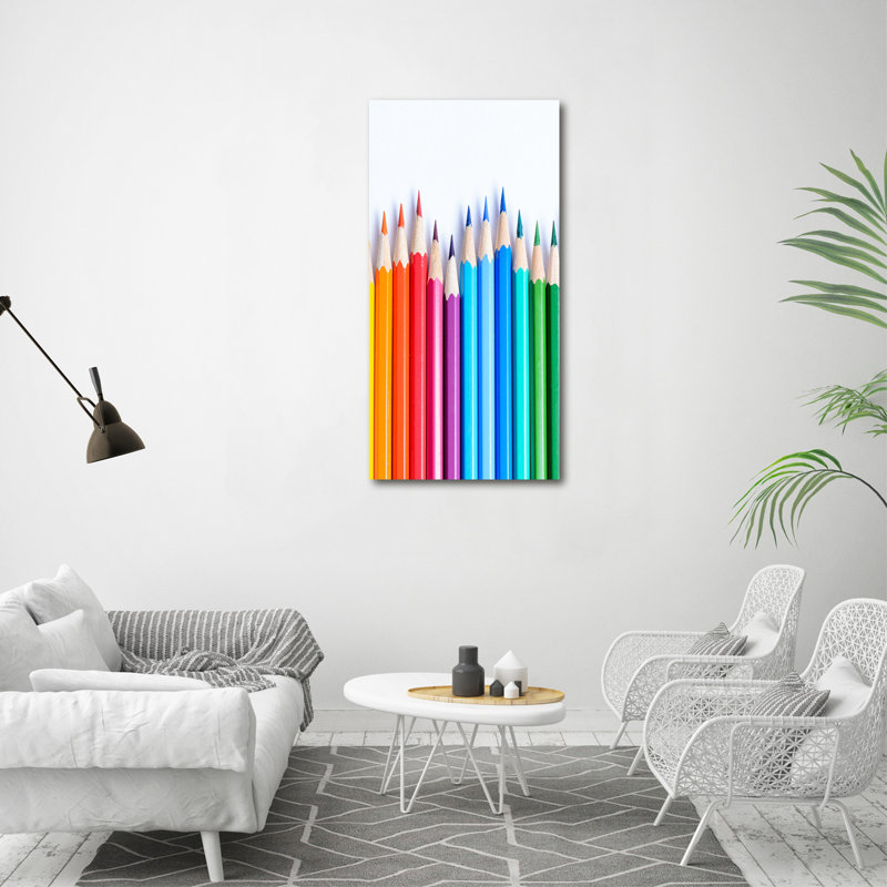 Tomatoes And Basil - Wrapped Canvas Print