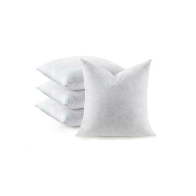 Coussins décoratifs en plumes et duvet, rembourrage de coussin décoratif moelleux pour canapé, canapé et lit