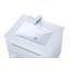 Ensemble de meuble-lavabo simple mural de 24 po Kasper-1266618571