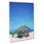 Beach Hut In Daku Island In The Philippines - Wrapped Canvas-55363439