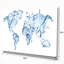 « world map water splash », impression-35124472-35124473