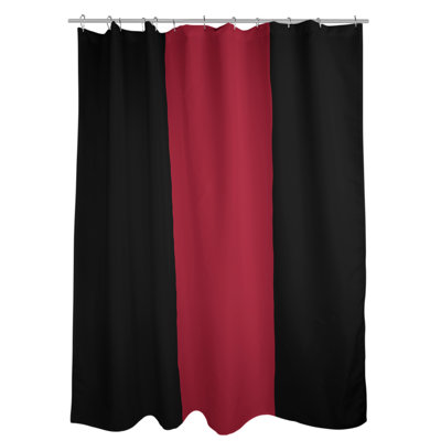 Striped Shower Curtain with Liner Included
