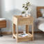 Table de chevet 1 tiroir en rotin-1776315416