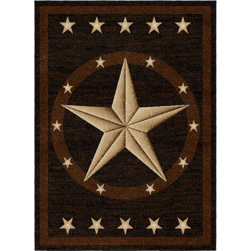 Haysi Southwestern Indoor Rug, Rectangle 5'3" x 7'3"
