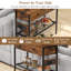 Console avec prises, table de vestibule avec ports USB, table de canapé étroite, table de vestibule-1086737836