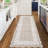 Scalloped Area Rugs Modern Bordered Accent Carpet,Non-Slip Floor Cover,Stain-Resistant Indoor Mat for Bedroom,Kitchen,Living Room-620051065-620051067