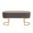  Annetta Modern 39.4"W Velvet Upholstered Bench-70145930