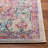 Felty Oriental Pink Area Rug-2014000095
