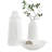 Tree Trunk Textured Etched Resin Table Vase-198978453-198978452