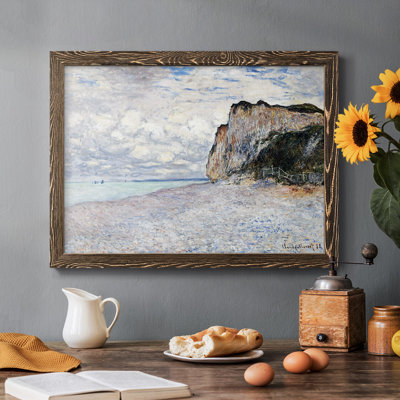 " Cliffs Near Dieppe, 1882 "