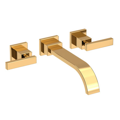 Secant Wall Mount Bathroom Faucet