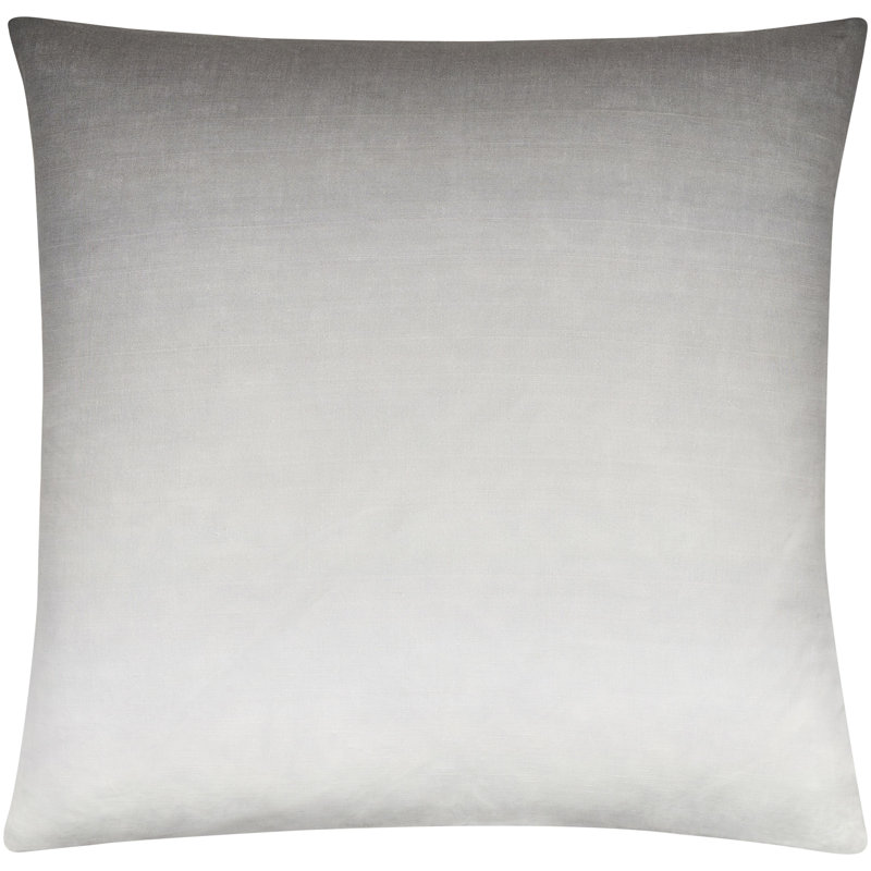 Deadra Ombre Linen Reversible Throw Pillow, Mustard, 18" x 18", Pillow Cover Only - No Insert