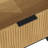 Semin 54"W Fluted Design 6-Drawer Dresser Organizer,Bedroom Dresser,Wood Chest of Drawers