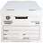 Storage Boxes, Letter/Legal,  White, 12-Pack