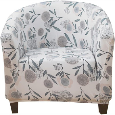 Club Chair Slipcover Tub Chair Cover Stretch Armchair Covers Sofa Cover Furniture Protector For Living Room