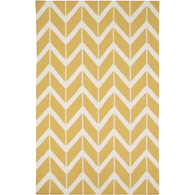 Wool Chevron Indoor Rug