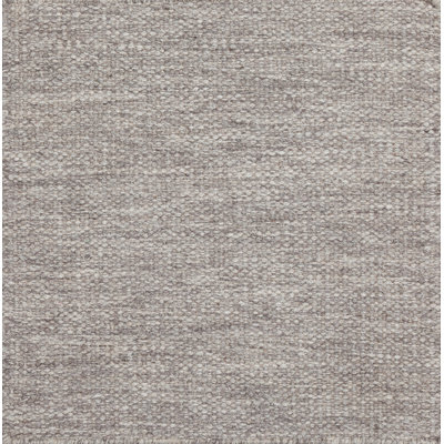 Textures Wool Area Rug in Gray