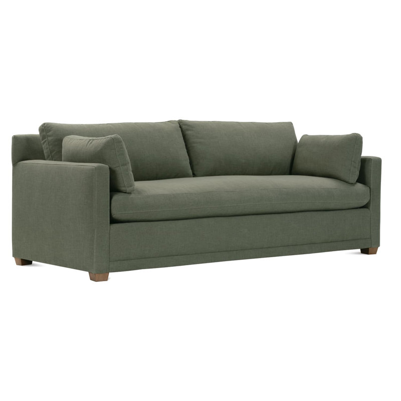 Sylvie Bench Seating Sofa, Latte, Moss