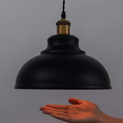 17cm H Metal Dome Lamp Shade