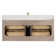 Cristo 48'' Wall Mounted Single Bathroom Vanity with Quartz Top