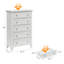 80cm W 5 - Drawer Chest of Drawers-1415560923