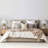 Modern Two Tone Cylinder Marble And Brass Metal Base Table Lamp-100852276