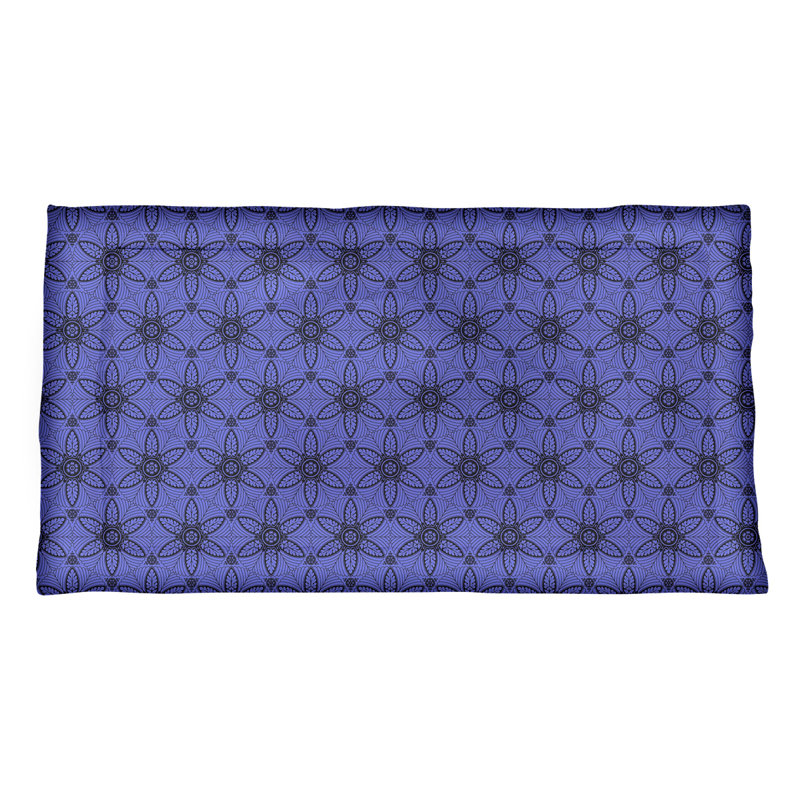 Taie décorative Katelyn Elizabeth, Polyester, Très grand, Mauve foncé