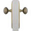 Egg & Dart Plate with Egg & Dart Door Knob-1639052006
