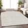 Premium Machine Washable Prisco Ivory Rug