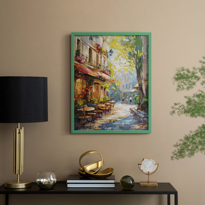 LANDSCAPES Series CECXCVII, reproduction encadrée - bois massif
