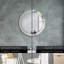 Huldar Glass Flat Wall Mirror