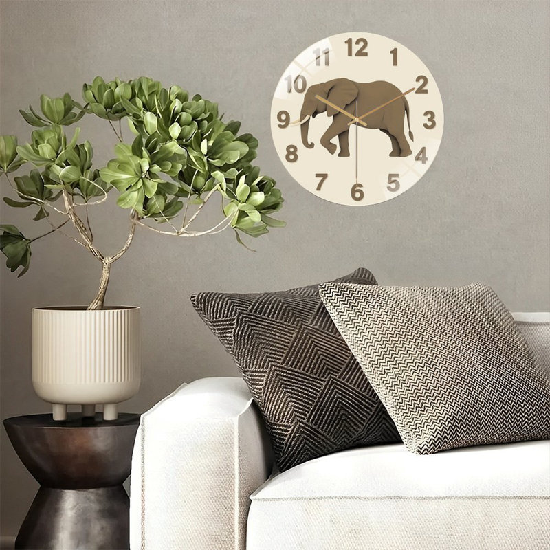 Horloge murale Elephant